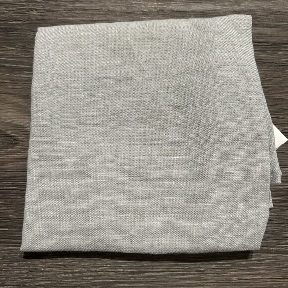 Set Of 4 Quince European Flax Linen Napkins Light Grey Soft Durable - Picture 6 of 8